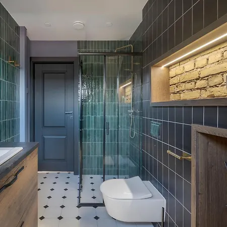 Cozy Penthouse Lejlighed Vilnius Eksteriør billede